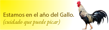 año del gallo